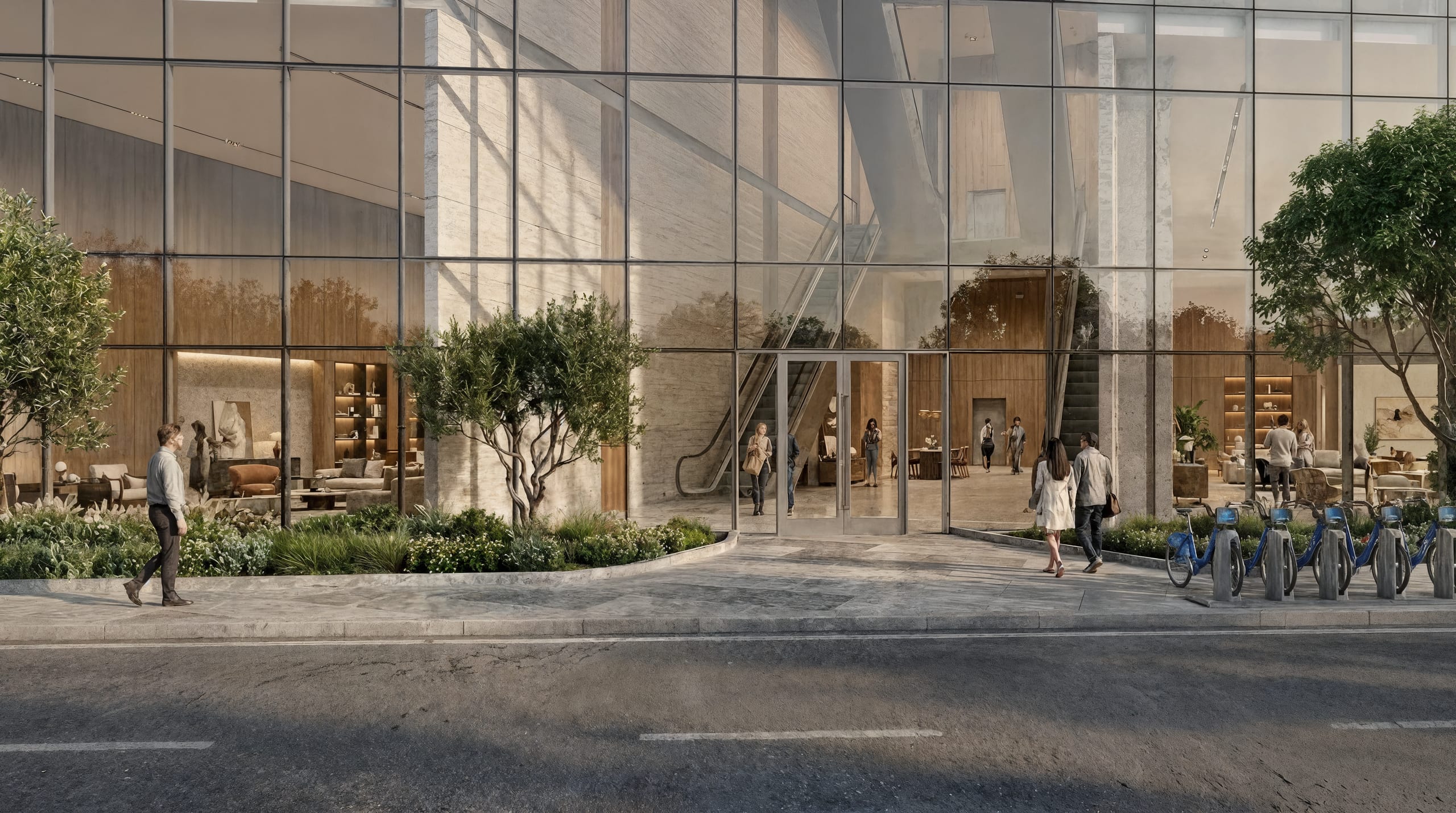 Render-E. Ground level