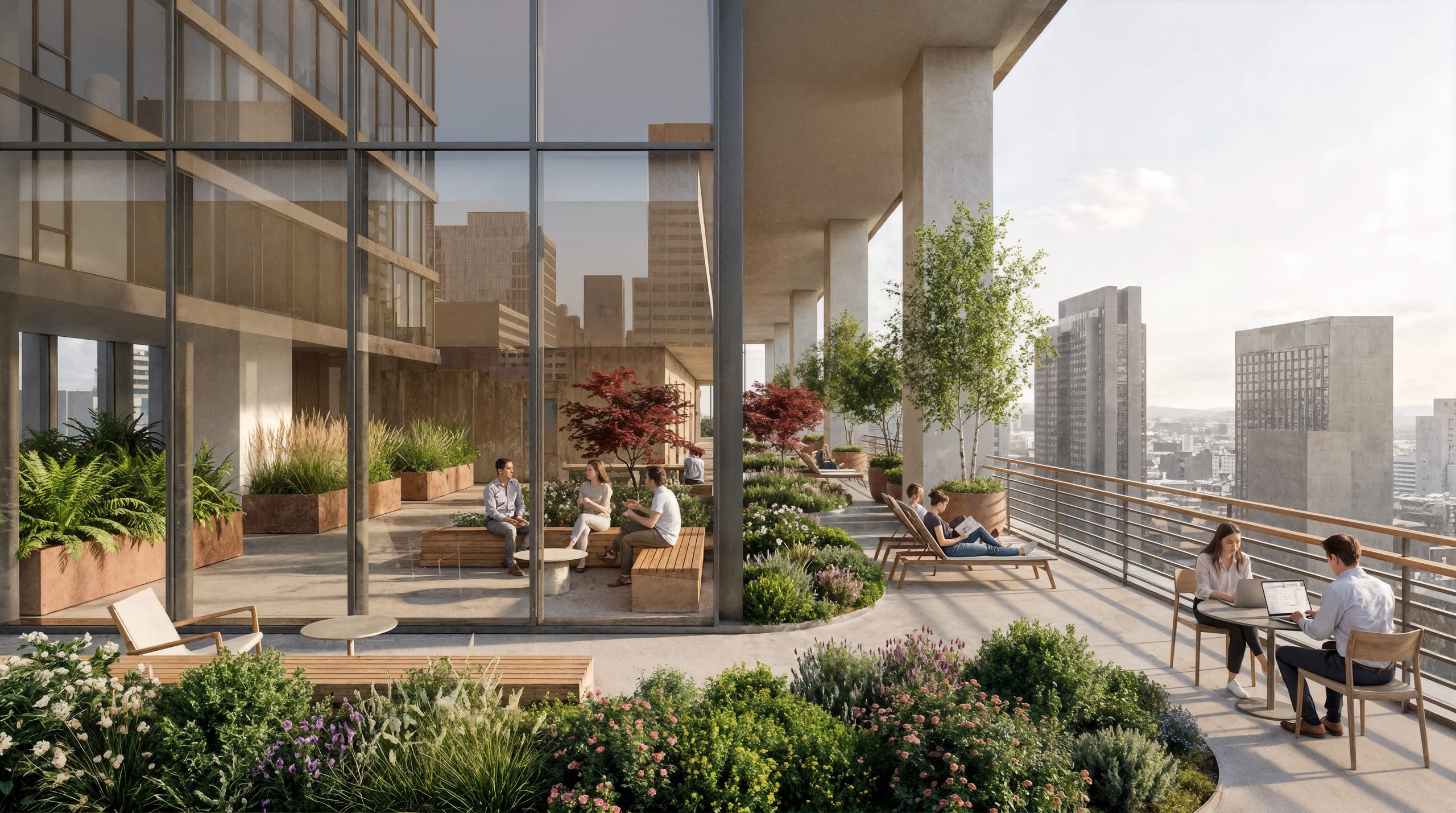 Render-B. Shared Garden